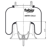 Пневморессора ( 9781) с алюминевым стаканом 449781-CALU FABIO
