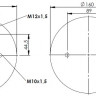 990907(2DC220-3c) Пневморессора wasstech
