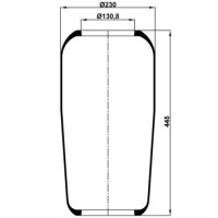 8644 Пневморессора Airmax (644N)