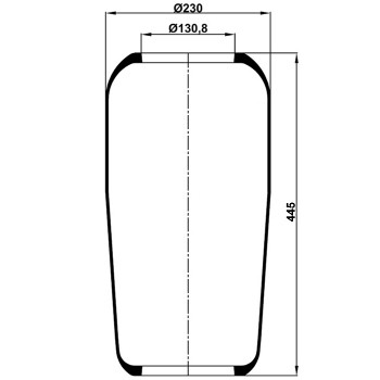 8644 Пневморессора Airmax (644N)