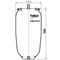 Пневморессора (6318) без стакана 346318-S FABIO