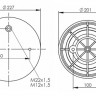 Пневморессора (6318) со стаканом 346318-CPL FABIO