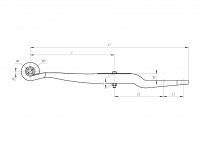 Задняя рессора Gigant TLR 60.1