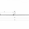Передняя рессора ГАЗ Газель 2705, 32213, 33021 2-листовая, с "ушами"