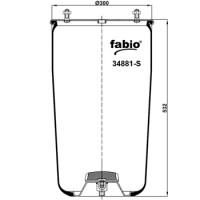 Пневморессора (881) без стакана 34881-S FABIO