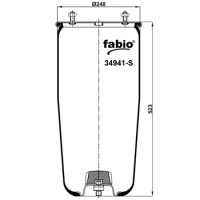 Пневморессора (941) без стакана 34941-S FABIO