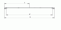Лист подкоренной рессорный №2 ГАЗ-53-11, 53-12, 53А, 53Б, 3307, 3309, САЗ-3502, КАВЗ-685, КАВЗ-685С задний